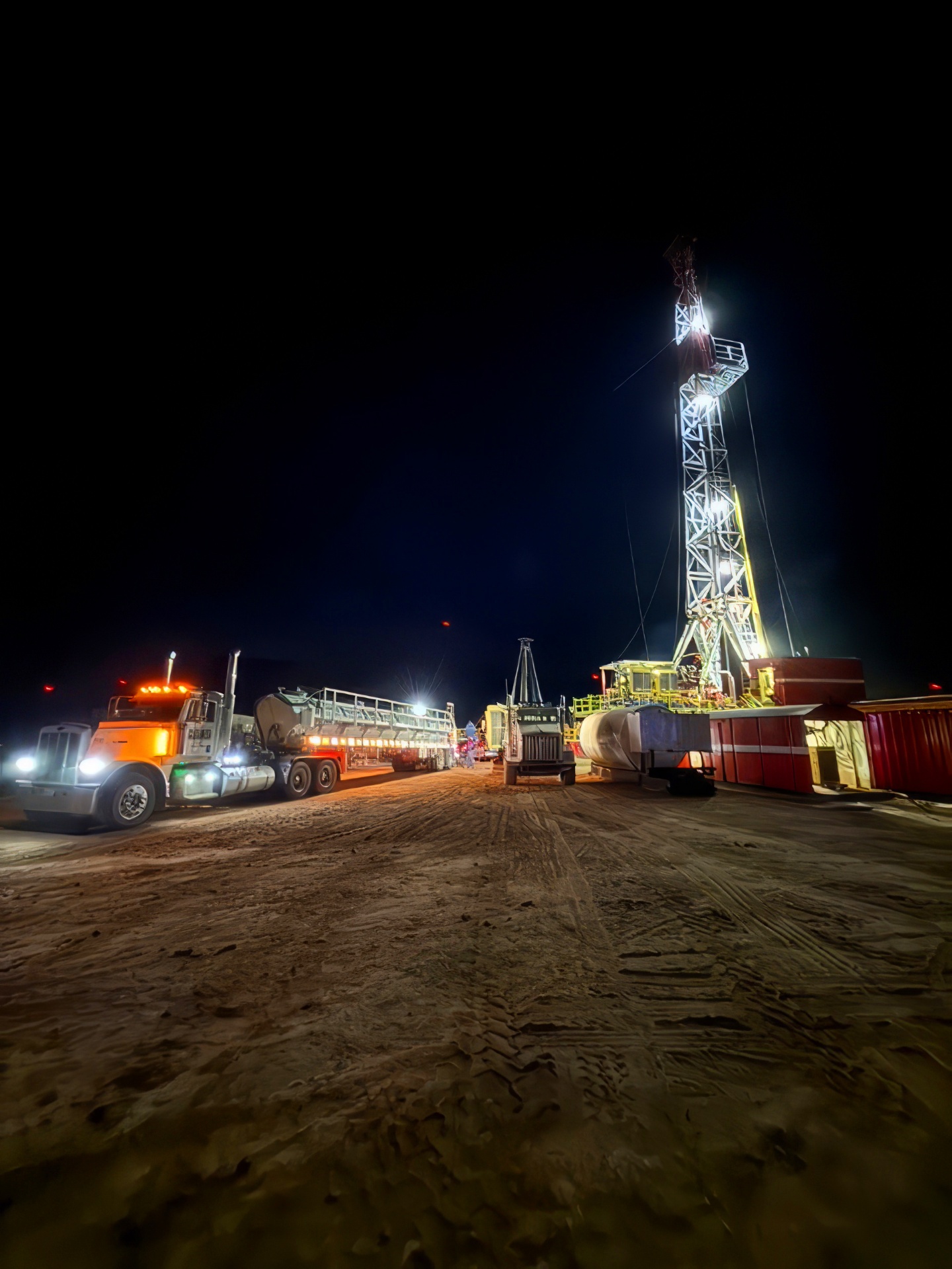 Night drilling operations